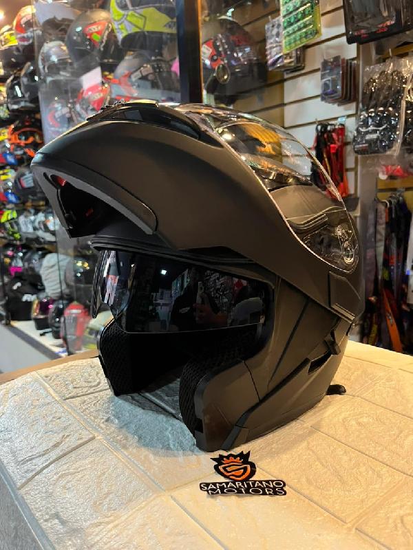 CASCO XECURO XR920 ABATIBLE NEGRO MATE