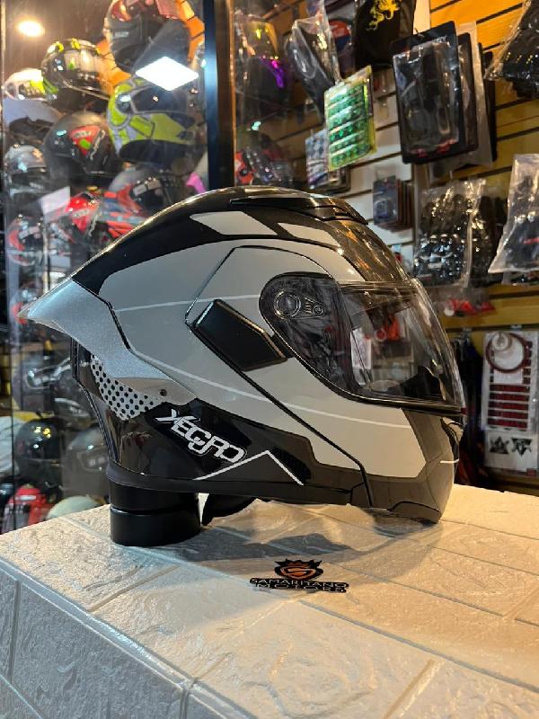 Foto adicional de CASCO XECURO XR920 ABATIBLE LORE GRIS