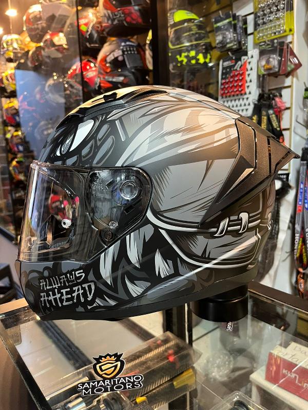 Foto adicional de CASCO INTEGRAL LS2 FF810 DRILLOX GRIS MATE  
