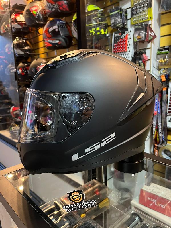 Foto adicional de CASCO INTEGRAL LS2 FF810 SOLID NEGRO MATE