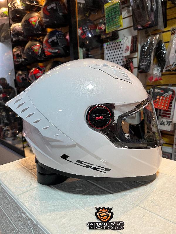 CASCO INT LS2 FF816 SOLID BLANCO