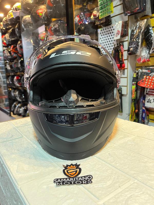 Foto adicional de CASCO INTEGRAL LS2 FF816 SOLID NEGRO MATE