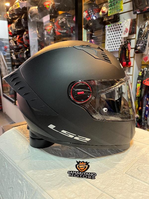 Foto adicional de CASCO INTEGRAL LS2 FF816 SOLID NEGRO MATE