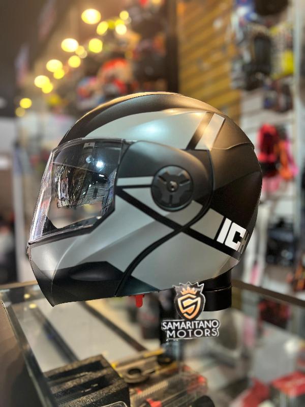 Foto adicional de CASCO INT ICH 501 CRANK NM GRIS