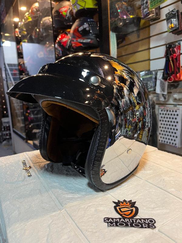 Foto adicional de CASCO VINTAGE ROYAL M2 ESPEJO